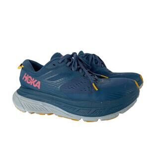 Hoka One One Stinson Atr 6 Low Blue Womens Size 8.5 Running Trail